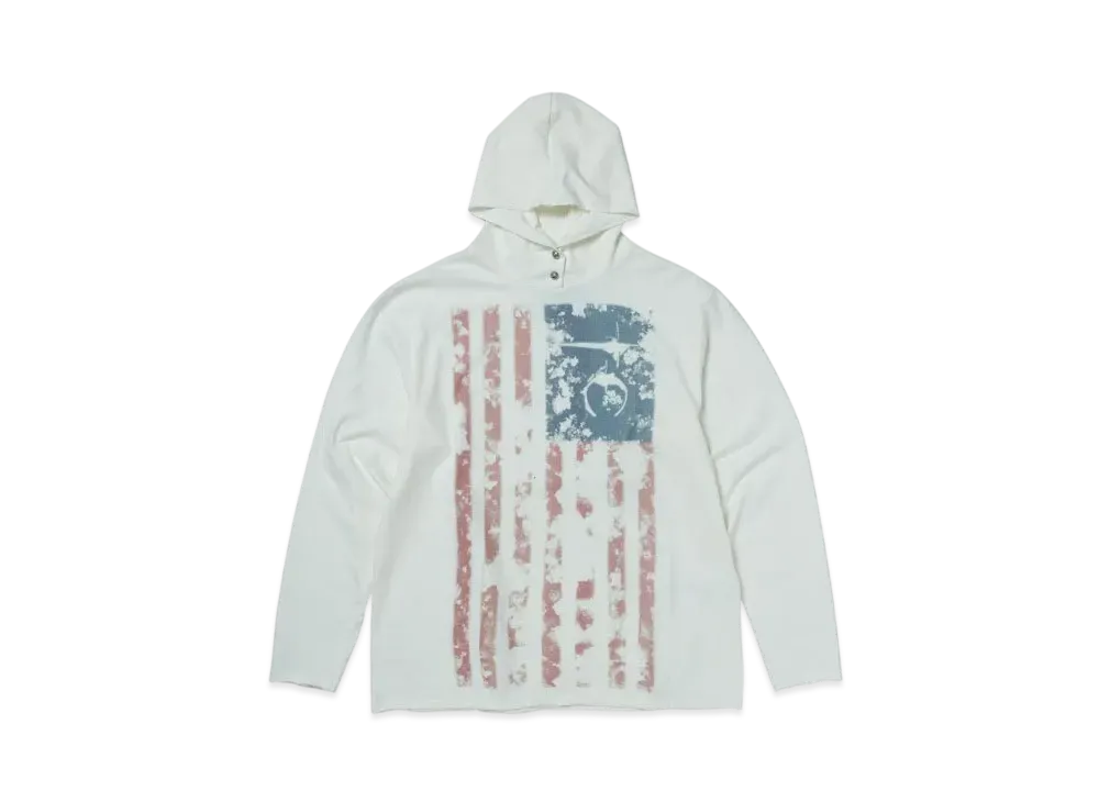THUG CLUB Old Glory Hoodie "White"