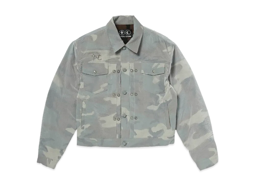 THUG CLUB Clouded Bio Army Jacket "Multi"
