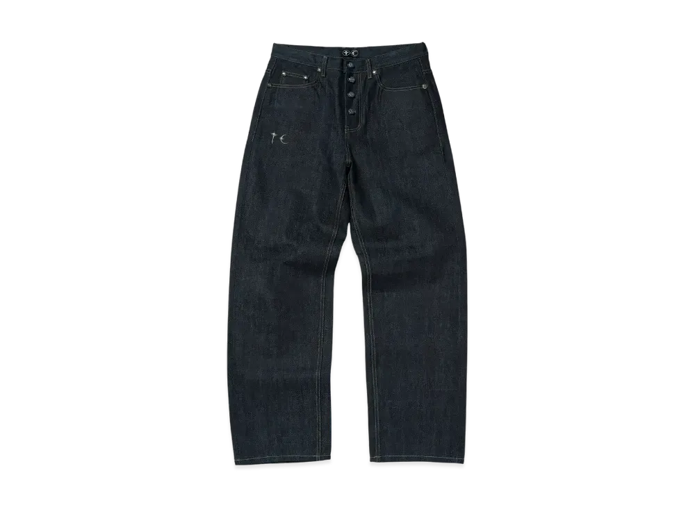 THUG CLUB Land Warfare Denim Pants "Indigo"