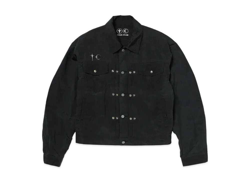THUG CLUB Scarred Bio Army Jacket "Black"