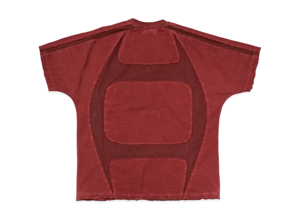 THUG CLUB Battle Turtle Mesh T-Shirt "Red"