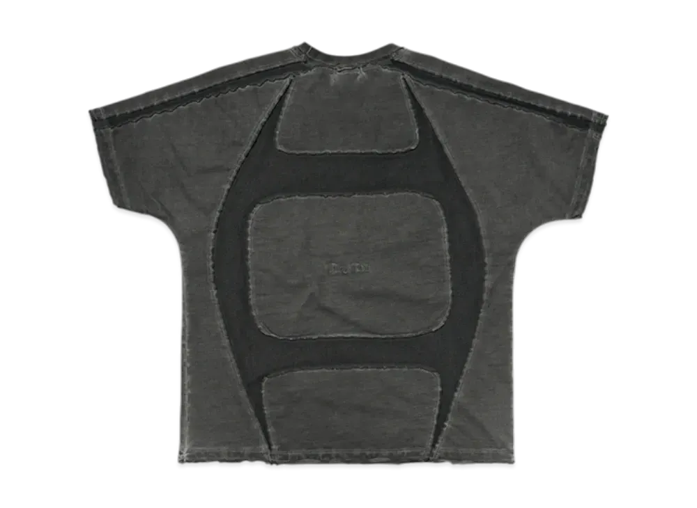 THUG CLUB Battle Turtle Mesh T-Shirt "Charcoal"
