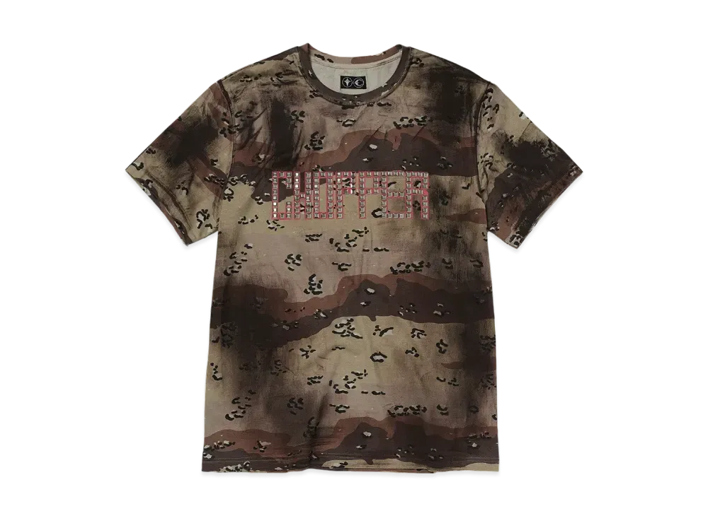 THUG CLUB Camoflage Chopper T-Shirt "Beige"