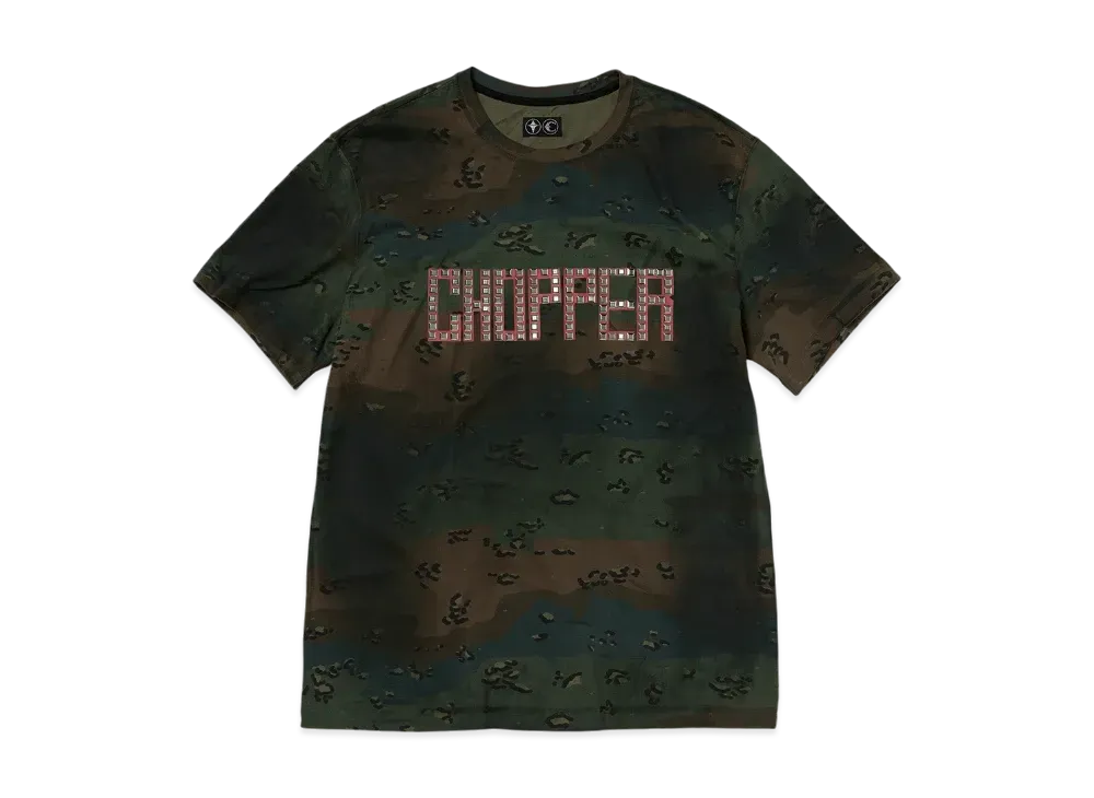 THUG CLUB Camoflage Chopper T-Shirt "Green"