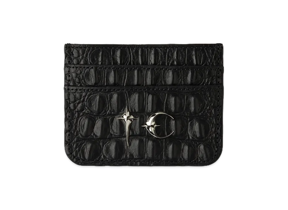 THUG CLUB TC Crocodile Card Holder "Black"