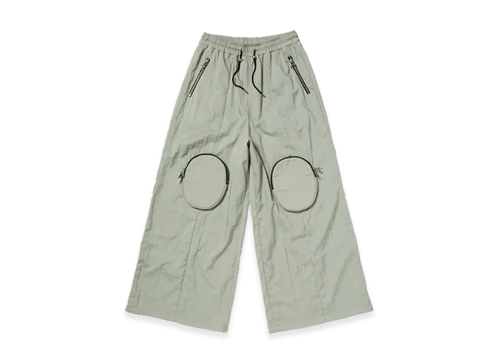 THUG CLUB TC Knee Lock Cargo Wide Pants "Grey"