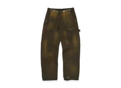 THUG CLUB TC Two Tone Washed Pants "Olive"