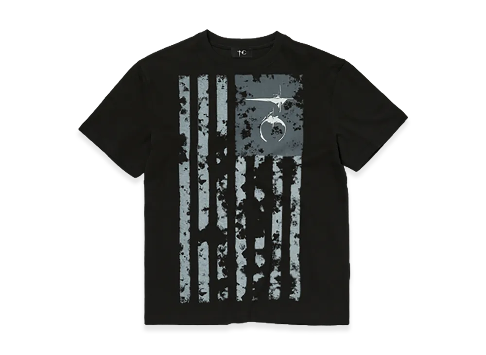 THUG CLUB Vintage Old Glory T-Shirt "Black"