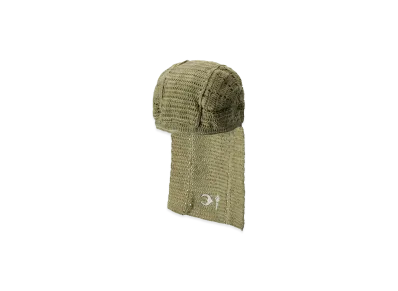 THUG CLUB TC Destroyed Crochet Tail Hat "Beige"