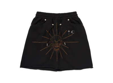 THUG CLUB TC Riding Skull StiTCh Skirt "Black"