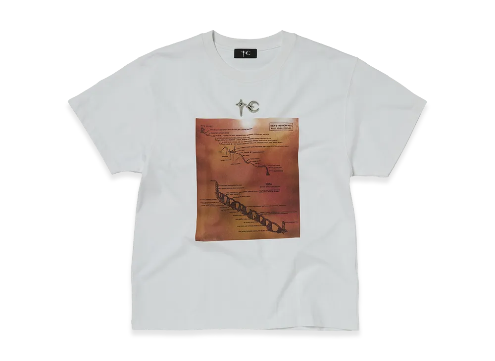 THUG CLUB Mens Fashion Hell T-Shirt "White"