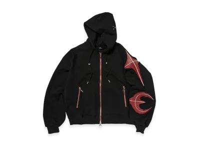 THUG CLUB New Rock Zip-Up Hoodie "Black"