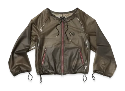THUG CLUB Seam Sealed Taped Line Jacket "Smoke Black"