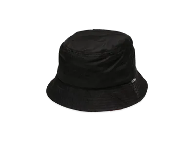 MM6 Maison Margiela Numeric Logo Embroidery Nylon Bucket Hat "Black"