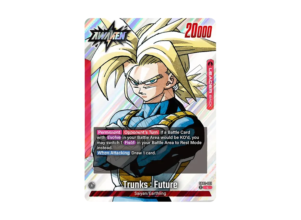 トランクス：未来 L [SB02-001]【英語版】(フュージョンワールド