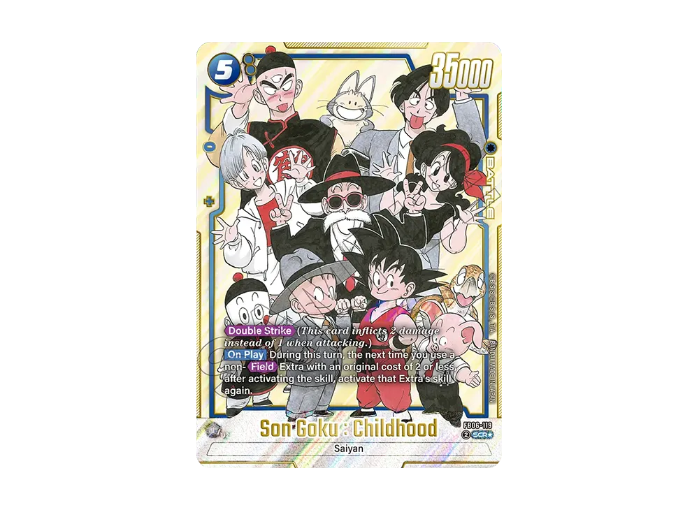 孫悟空：少年期 SCR☆ [FB06-119](フュージョンワールド「迫り来る脅威