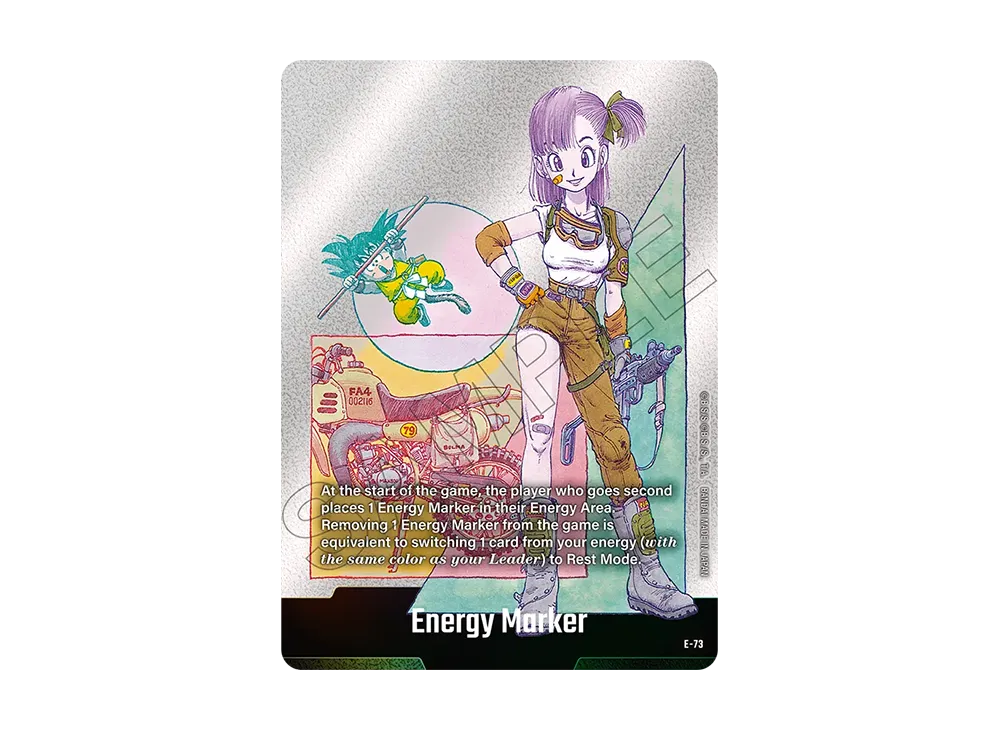 マンガブースター02 エナジーマーカー パラレル 金 ブルマ E-73