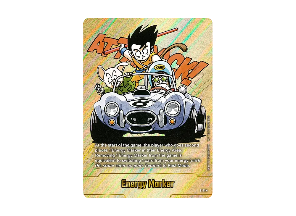 フュージョンワールドMANGAブースター02 エナジーマーカー　金 e-71☆ エナジーマーカー [E-71](フュージョンワールド「MANGA BOOSTER 02