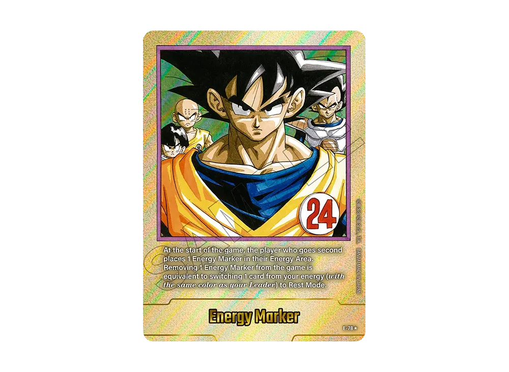 MANGA BOOSTER 02 24巻 エナジーマーカー 金 E-78 Energy Marker * [E-78][EN](FUSION WORLD 