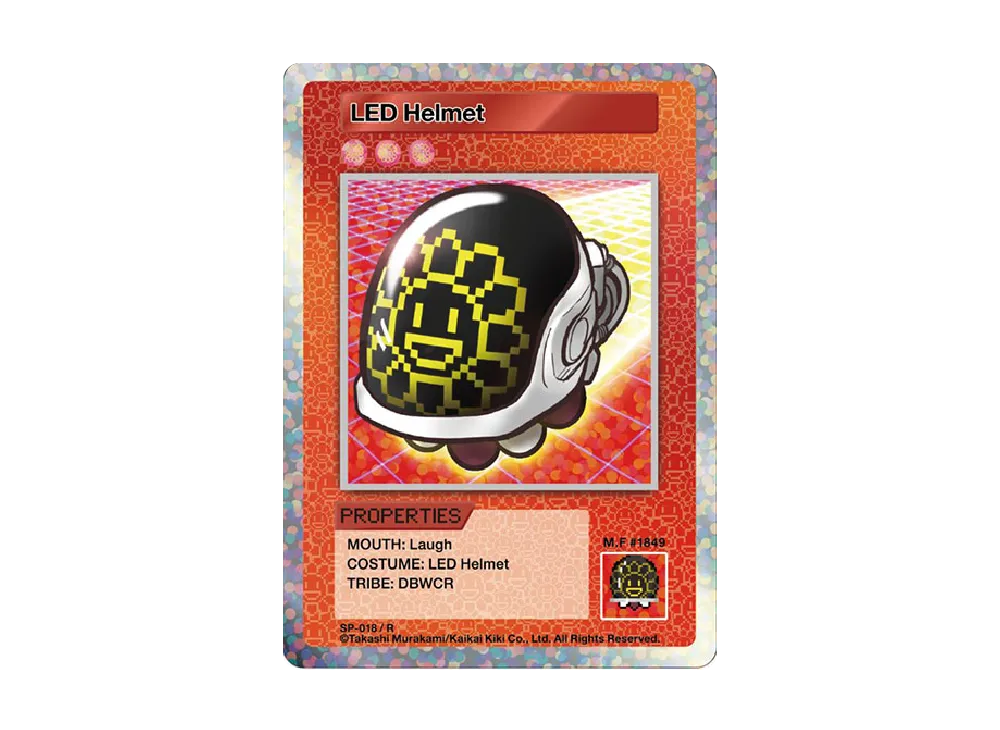 LED ヘルメット R [SP-018]【英語版】(ムラカミフラワーズ 108フラワーズ)