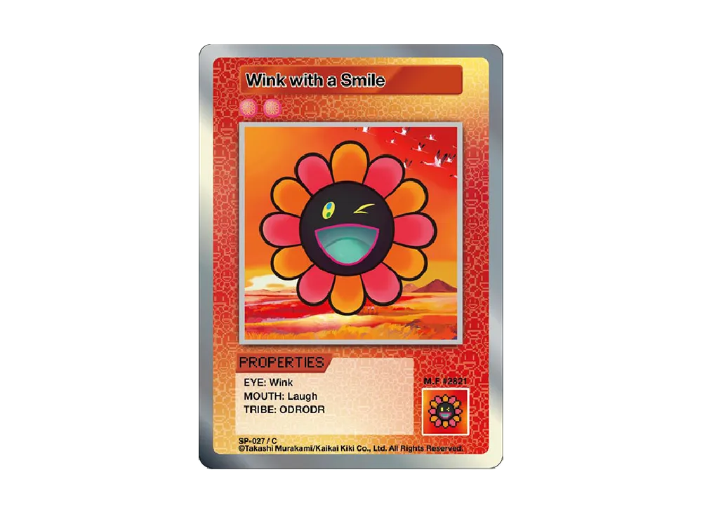 笑顔でウインク C [SP-027]【英語版】(ムラカミフラワーズ 108フラワーズ)