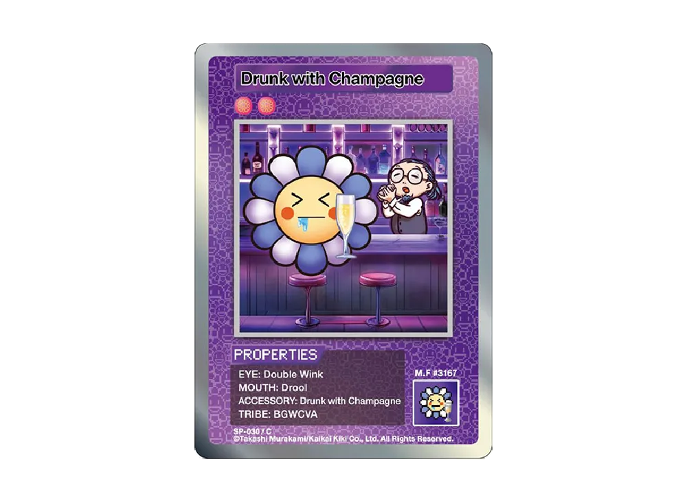 酔っぱらい シャンパン C [SP-030]【英語版】(ムラカミフラワーズ 108フラワーズ)