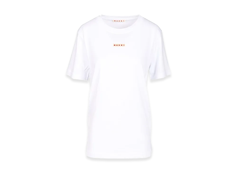 MARNI Women's Cotton T-Shirt "White"