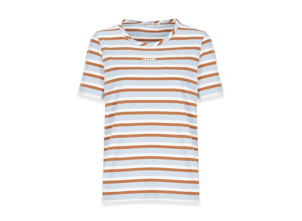 MARNI Women's Logo Patch T-Shirt "Multicolor"