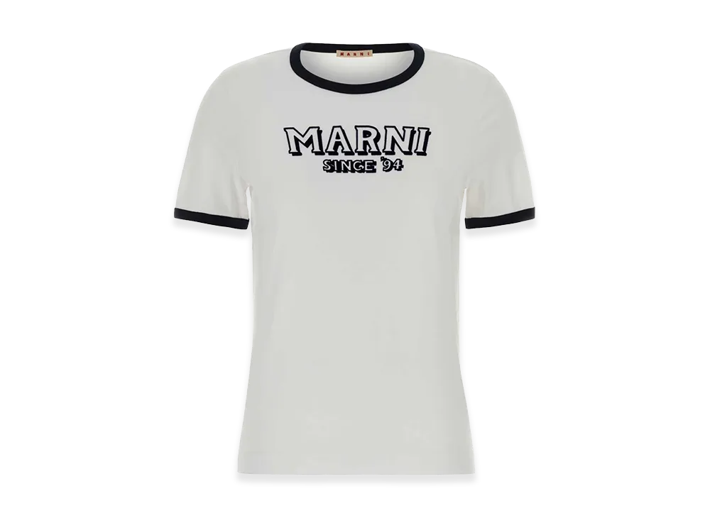 MARNI Women's Cotton T-Shirt "White"