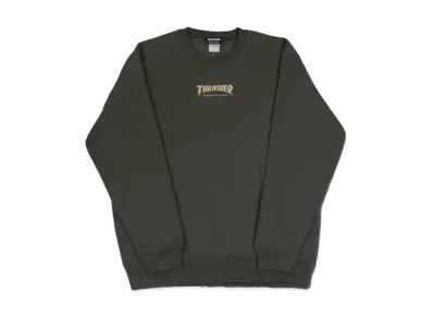 THRASHER Hometown Crew Sweat "Charcoal"