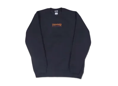 THRASHER Hometown Crew Sweat "Navy"
