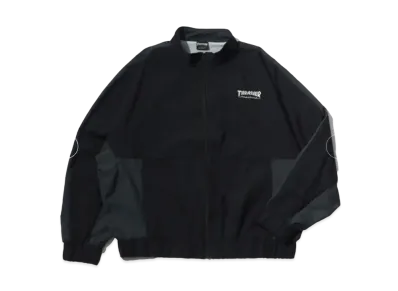 THRASHER One-Point Logo Embroidery Back Print Color Scheme Bicolor Nylon Jacket