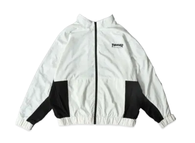 THRASHER One Point Logo Embroidery Nylon Washer Lining Mesh Blouson
