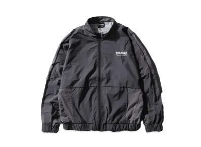 THRASHER One Point Logo Embroidery Nylon Washer Lining Mesh Blouson