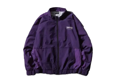 THRASHER One Point Logo Embroidery Nylon Washer Lining Mesh Blouson