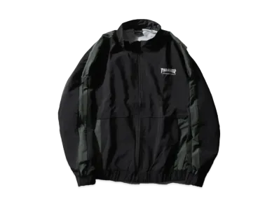 THRASHER One Point Logo Embroidery Nylon Washer Lining Mesh Blouson