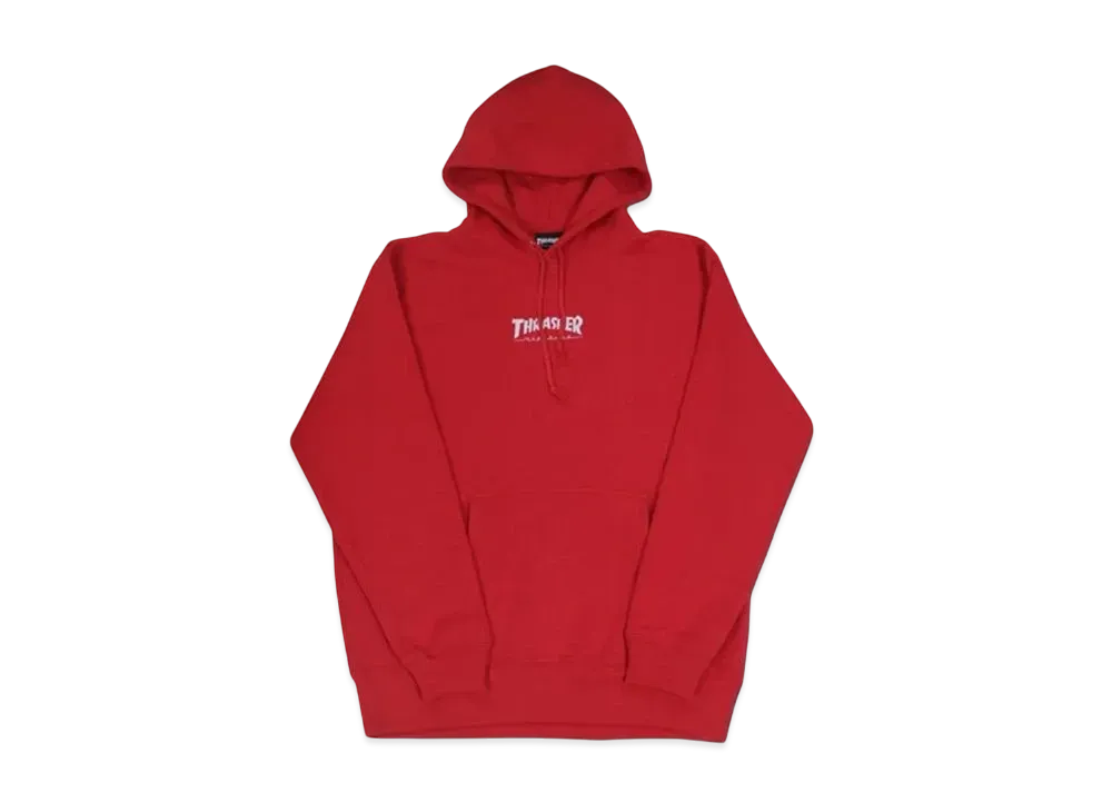 THRASHER Hometown Hoodie Sweat Parka "Red"