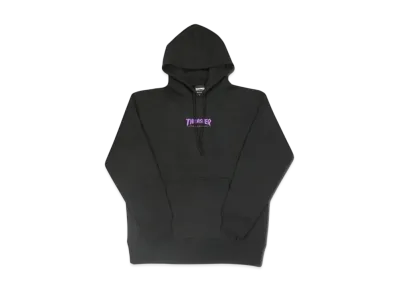 THRASHER Hometown Hoodie Sweat Parka "Black/Purple"