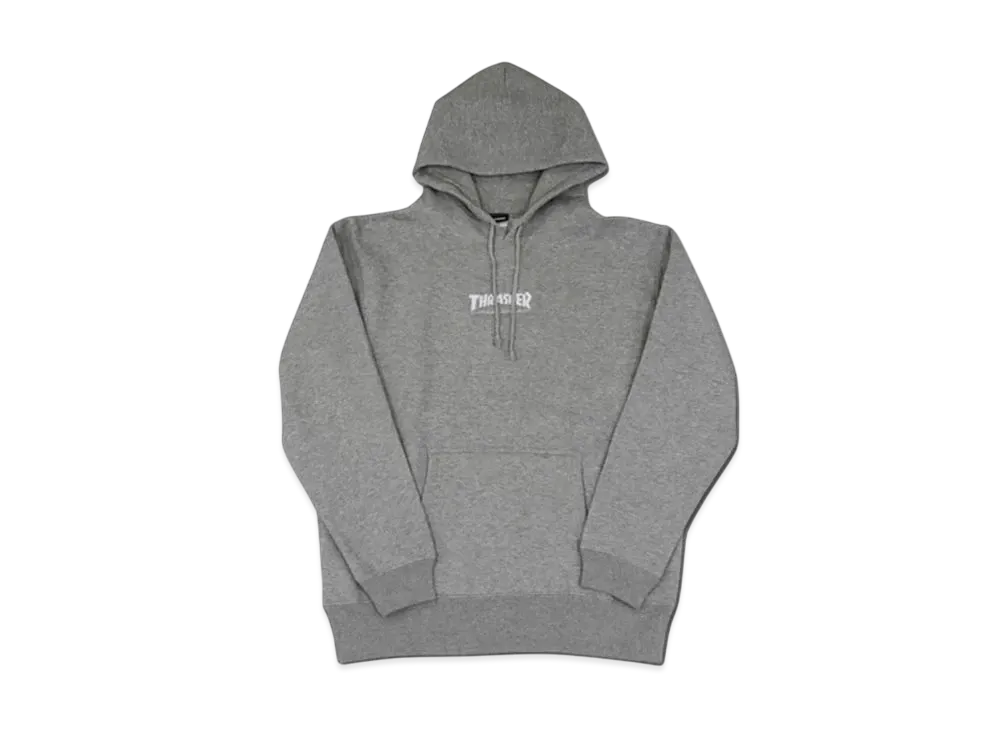 THRASHER Hometown Hoodie Sweat Parka "Heather Grey"