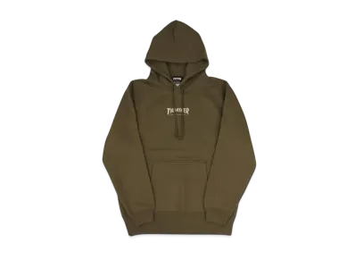 THRASHER Hometown Hoodie Sweat Parka "Brown"