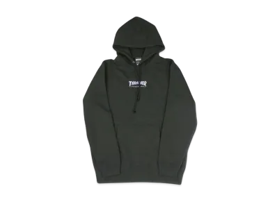 THRASHER Hometown Hoodie Sweat Parka "Black/White"