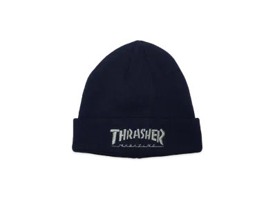 THRASHER Mag Logo Beanie "Navy"