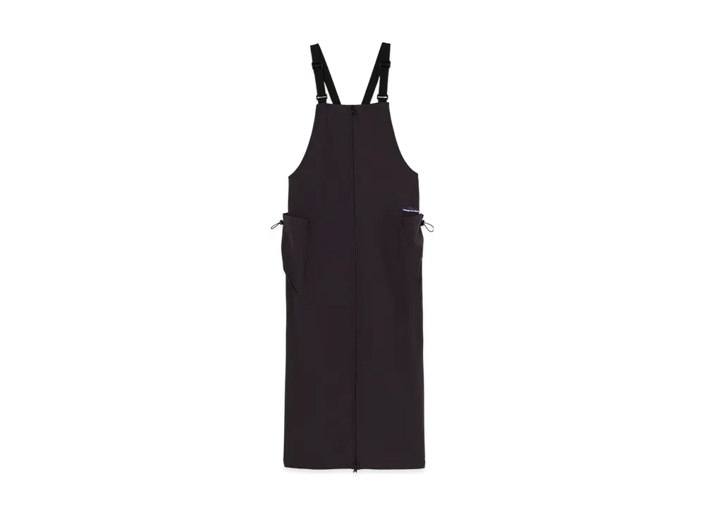 THOUSAND MILE Front Zip Salopette OP "Charcoal"