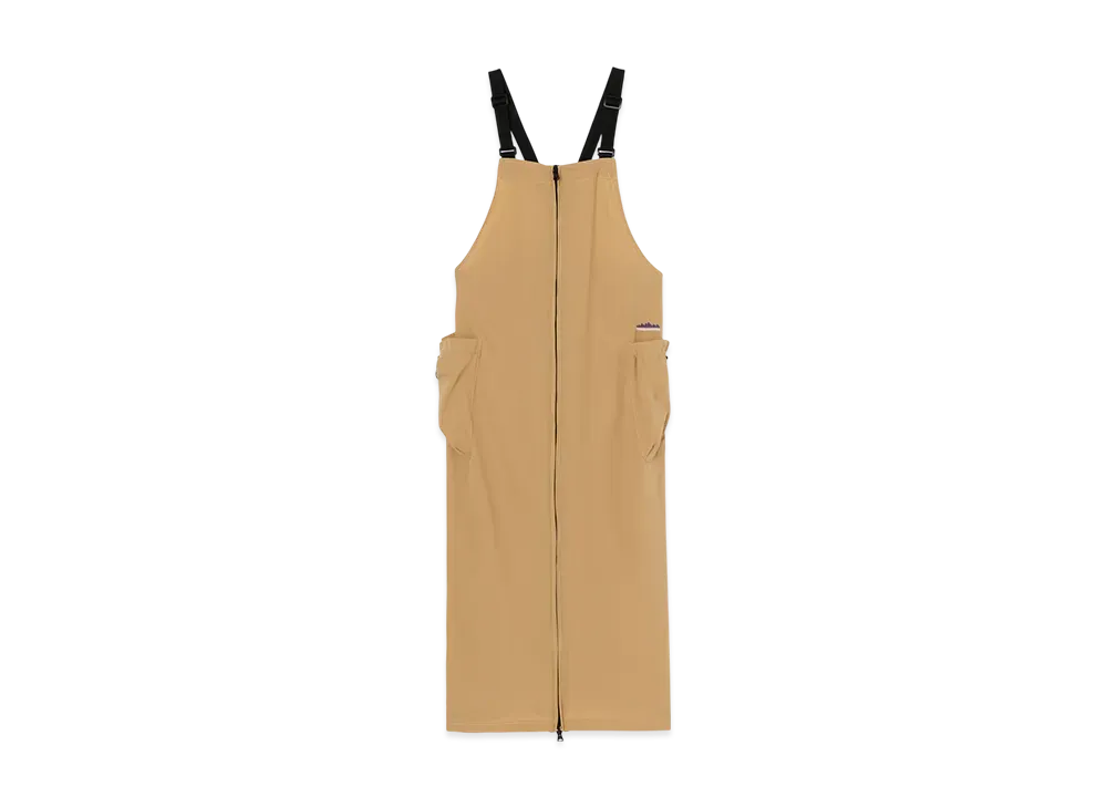 THOUSAND MILE Front Zip Salopette OP "Beige"