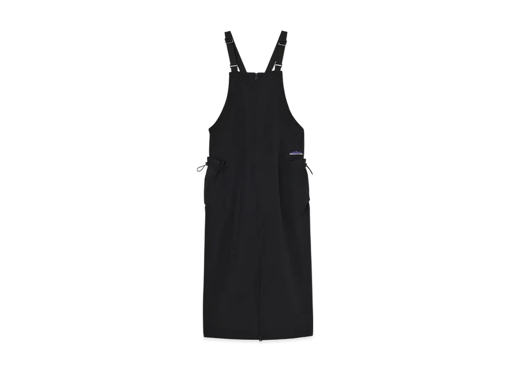 THOUSAND MILE Front Zip Salopette OP "Black"