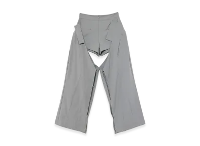 THEREDTHREAD G Tech Magnet Skirtpants "Gray"