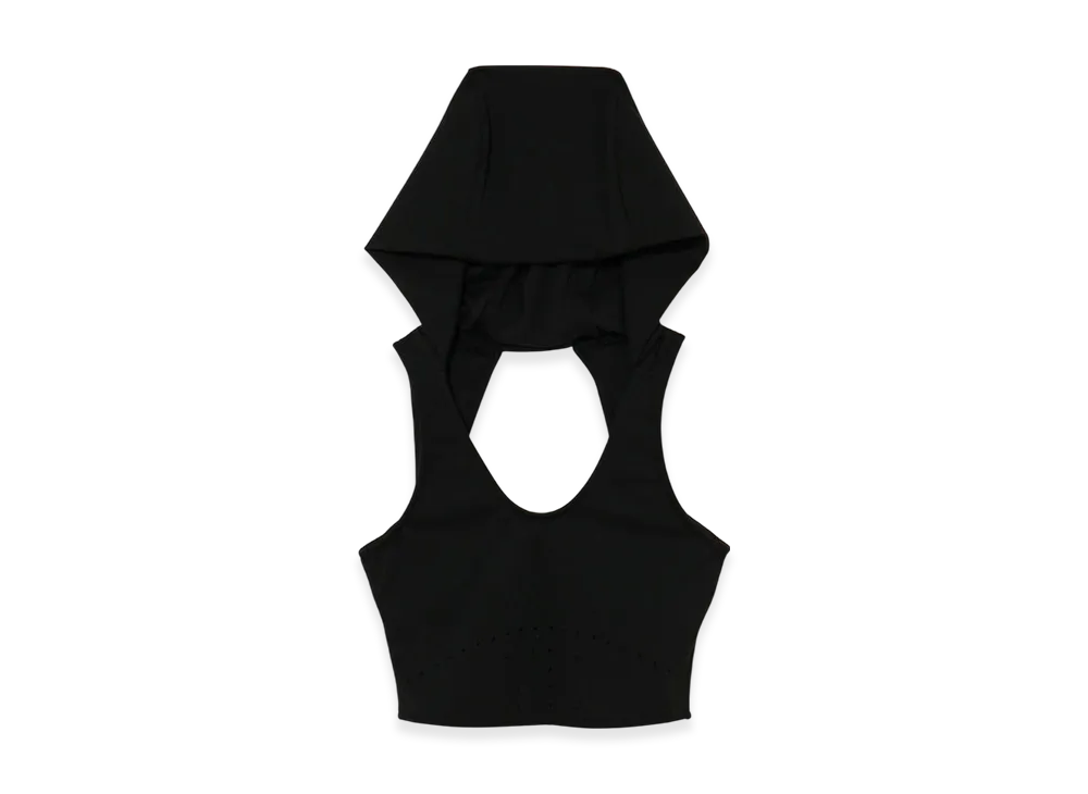 THEREDTHREAD G Tech Hoodie Vest "Black"
