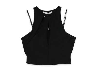 THEREDTHREAD G Tech Magnet Under Lace Tops "Black"