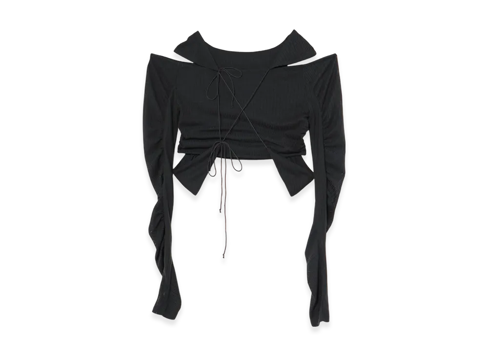 トップス theredthread S print tops charm THEREDTHREAD / ザレッドスレッド】S print tops charm