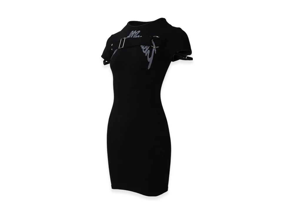 THEREDTHREAD S Oval Pleats Dress 